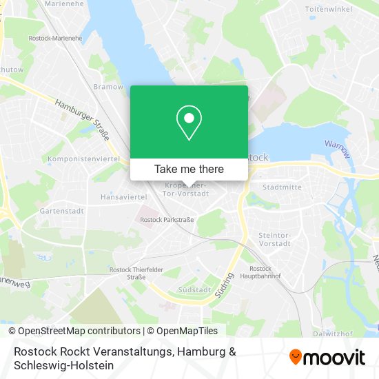 Rostock Rockt Veranstaltungs map