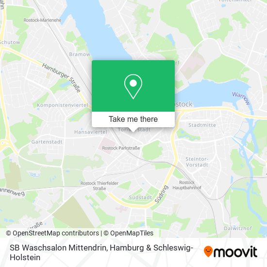 SB Waschsalon Mittendrin map