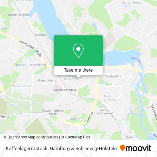 Карта Kaffeelagerrostock