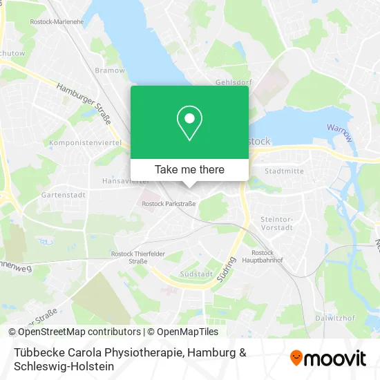 Карта Tübbecke Carola Physiotherapie
