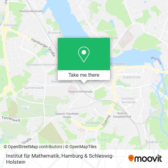 Institut für Mathematik map