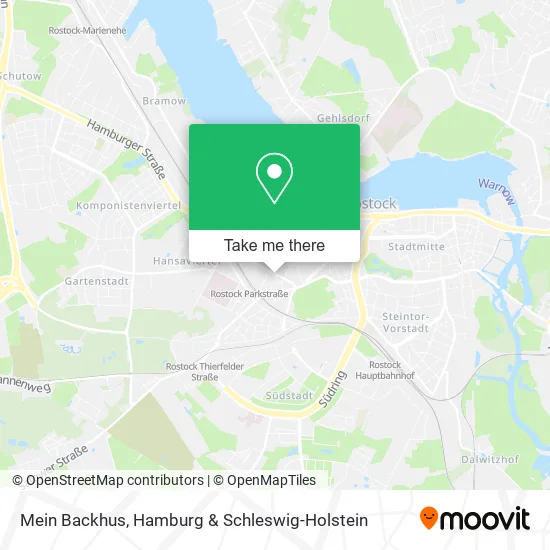 Карта Mein Backhus