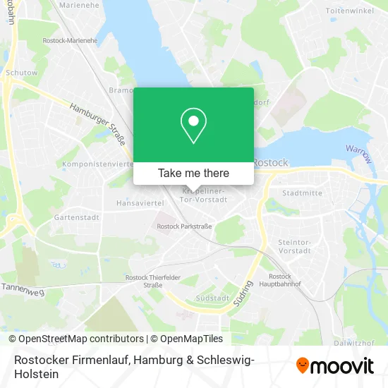 Rostocker Firmenlauf map