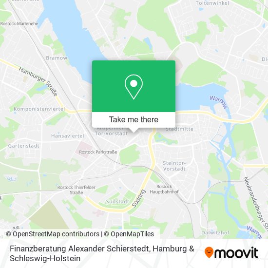 Finanzberatung Alexander Schierstedt map