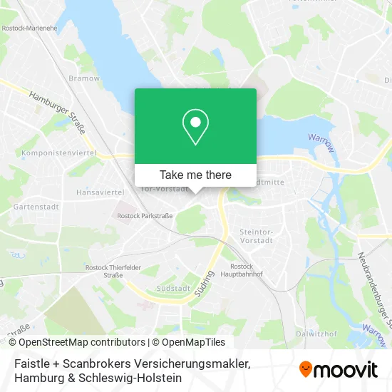 Карта Faistle + Scanbrokers Versicherungsmakler