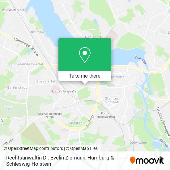 Rechtsanwältin Dr. Evelin Ziemann map