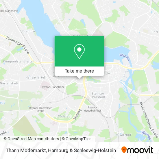 Карта Thanh Modemarkt