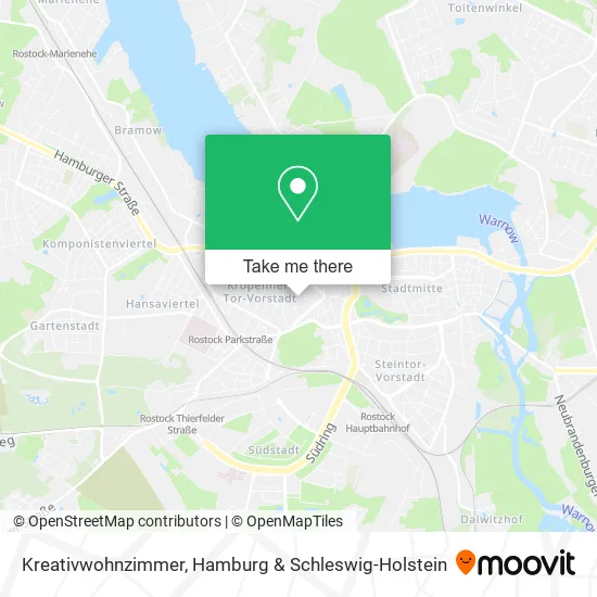 Карта Kreativwohnzimmer