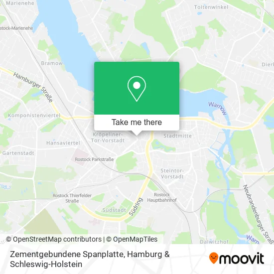 Карта Zementgebundene Spanplatte