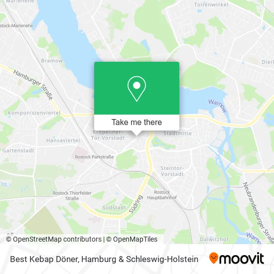 Карта Best Kebap Döner