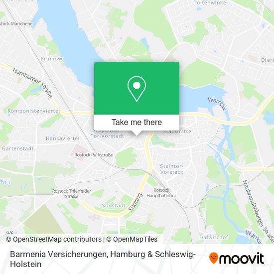 Barmenia Versicherungen map