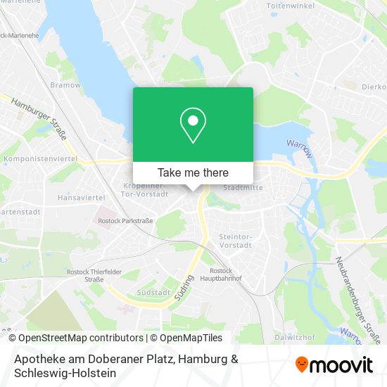 Apotheke am Doberaner Platz map