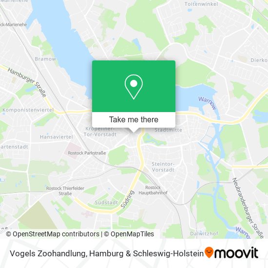 Vogels Zoohandlung map