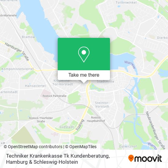 Techniker Krankenkasse Tk Kundenberatung map