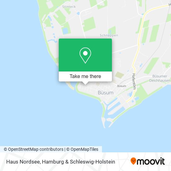 Haus Nordsee map