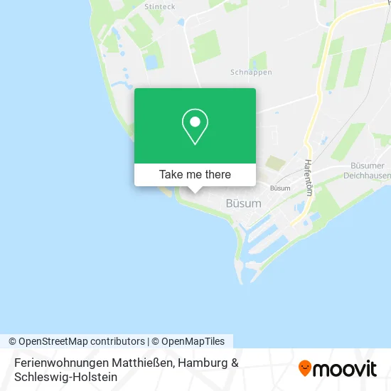 Карта Ferienwohnungen Matthießen