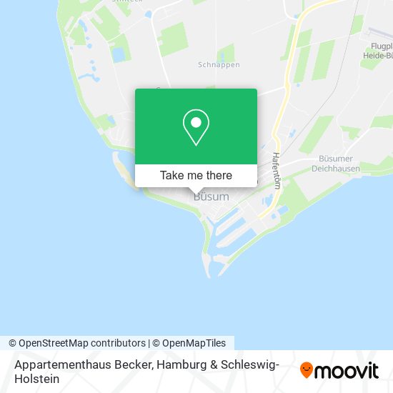 Appartementhaus Becker map