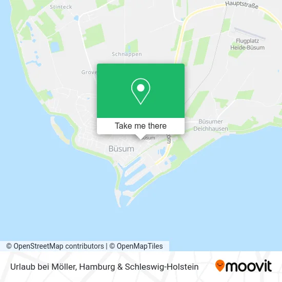 Карта Urlaub bei Möller