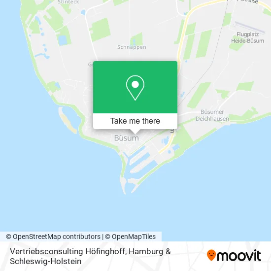 Карта Vertriebsconsulting Höfinghoff