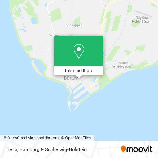 Карта Tesla