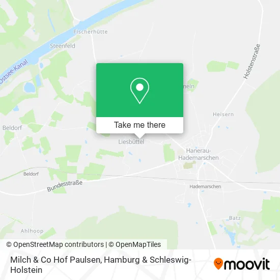 Карта Milch & Co Hof Paulsen