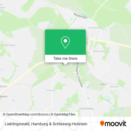 Карта Lieblingswald