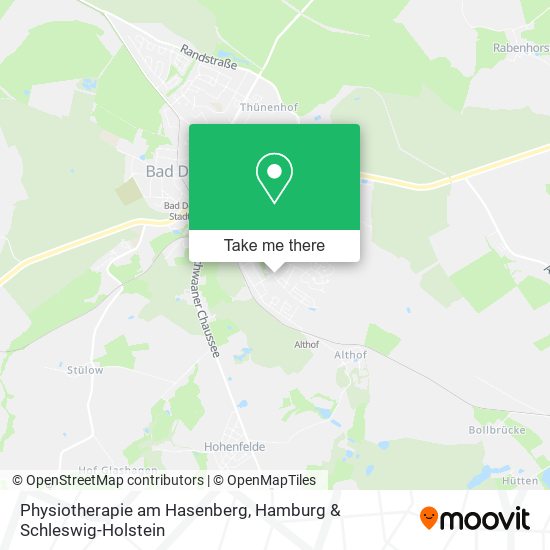 Physiotherapie am Hasenberg map