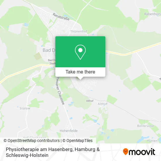 Карта Physiotherapie am Hasenberg