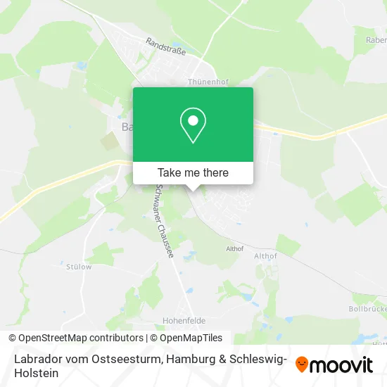 Карта Labrador vom Ostseesturm