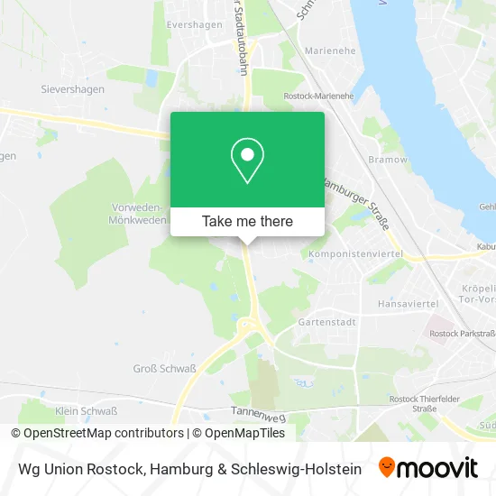 Карта Wg Union Rostock