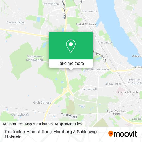 Rostocker Heimstiftung map