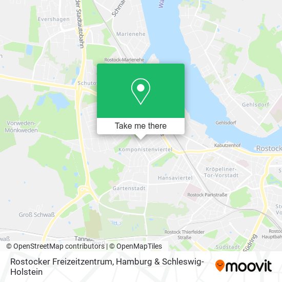 Rostocker Freizeitzentrum map