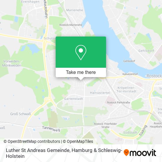 Luther St Andreas Gemeinde map
