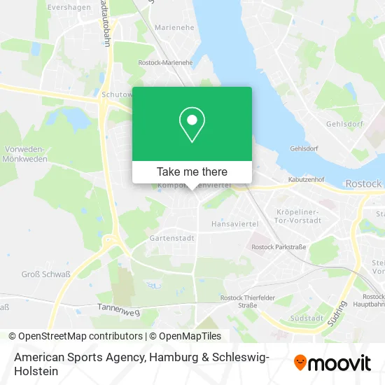 Карта American Sports Agency