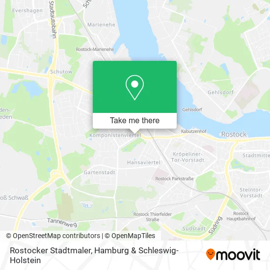 Карта Rostocker Stadtmaler