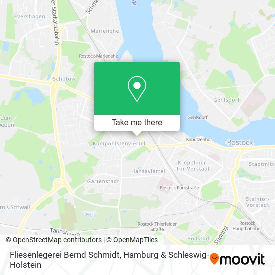 Fliesenlegerei Bernd Schmidt map