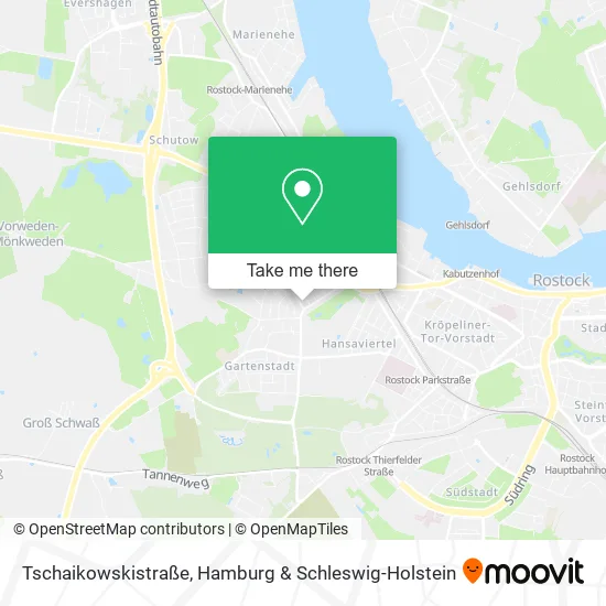 Карта Tschaikowskistraße