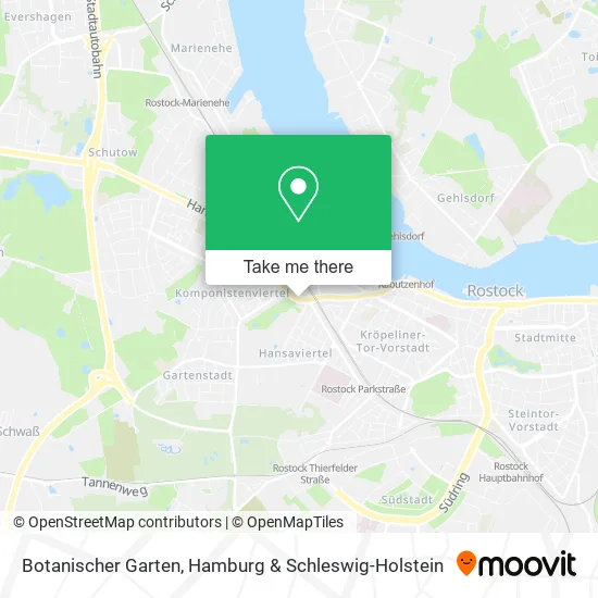 Карта Botanischer Garten