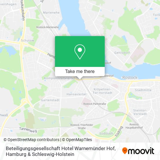 Beteiligungsgesellschaft Hotel Warnemünder Hof map