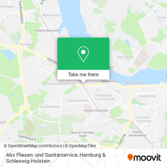Abs Fliesen- und Sanitärservice map