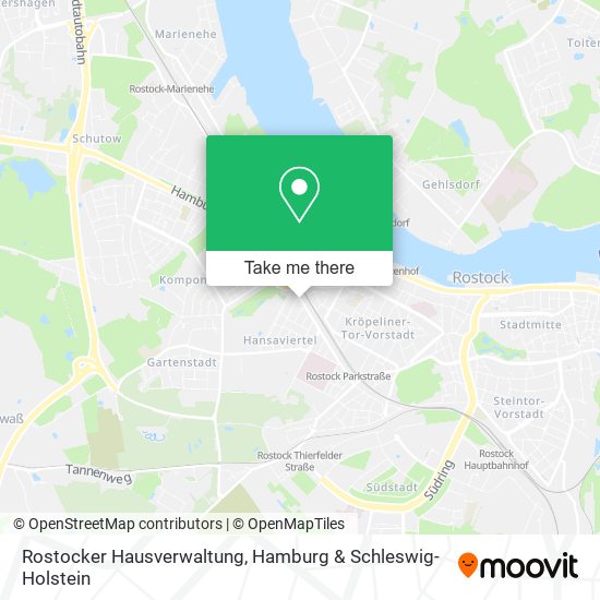 Rostocker Hausverwaltung map