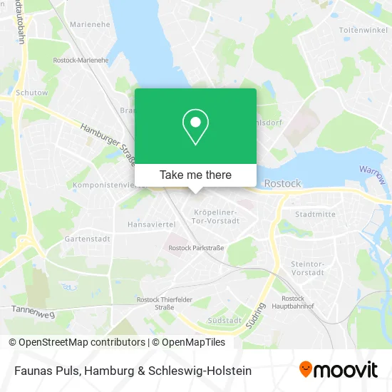 Faunas Puls map