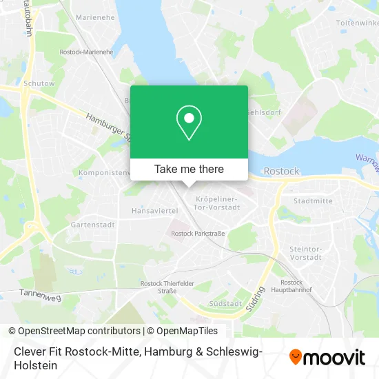 Карта Clever Fit Rostock-Mitte