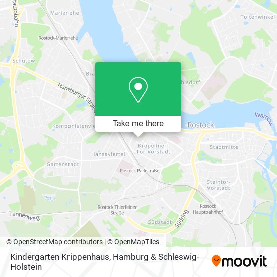 Kindergarten Krippenhaus map