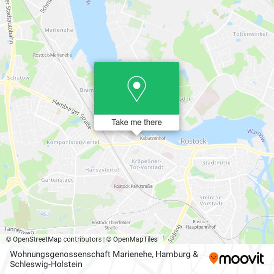 Wohnungsgenossenschaft Marienehe map