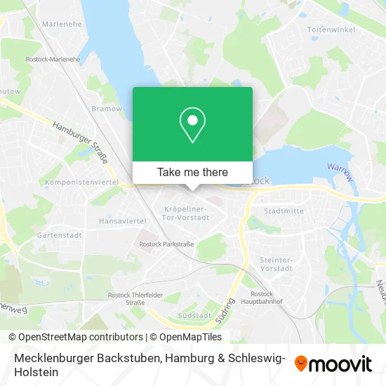 Карта Mecklenburger Backstuben