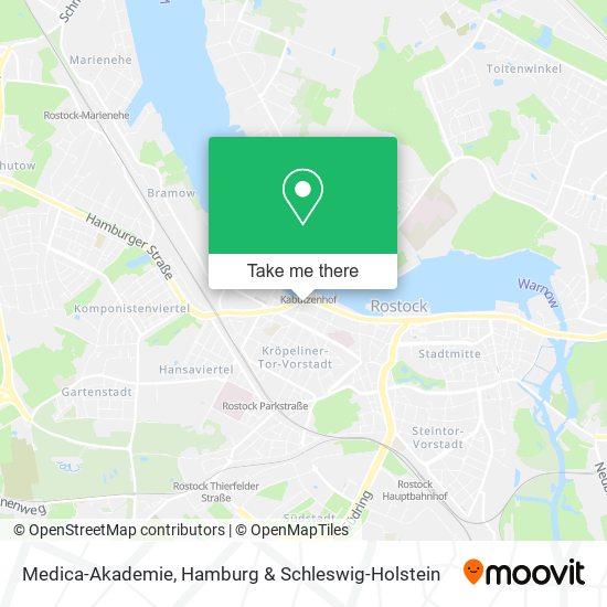 Medica-Akademie map