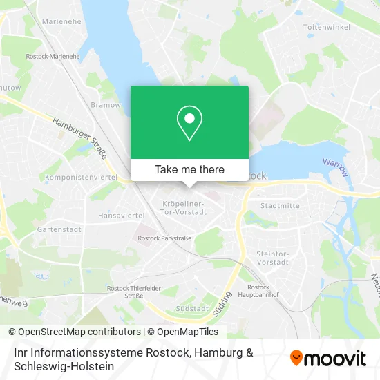 Карта Inr Informationssysteme Rostock