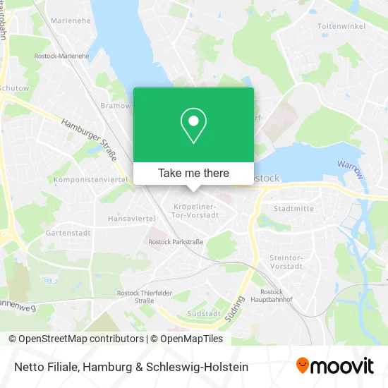 Карта Netto Filiale