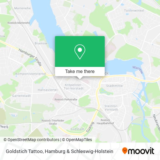 Goldstich Tattoo map